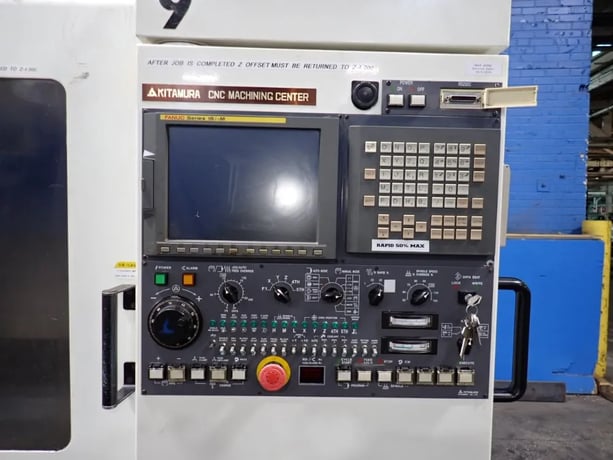 Kitamura #MyCenter-3XI, Cnc vertical machining center, 16" x 32", Fanuc 16i-m Control, Chip Conv. - Image 10