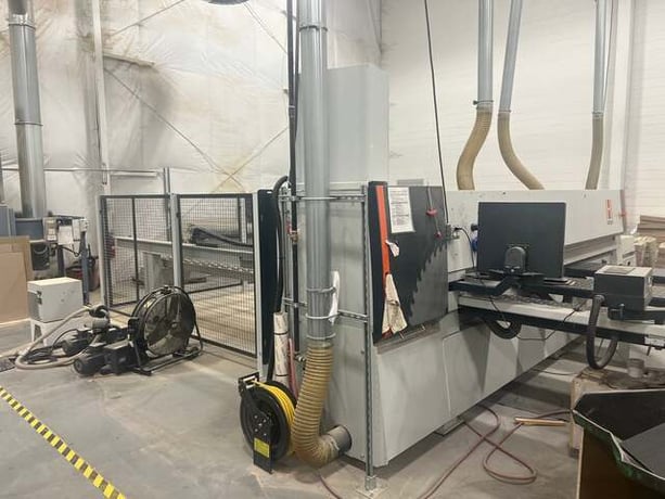 Holz-Her #TECTRA-6120, front load automatic panel saw, 15 HP, 320 FPM, 2019 - Image 8