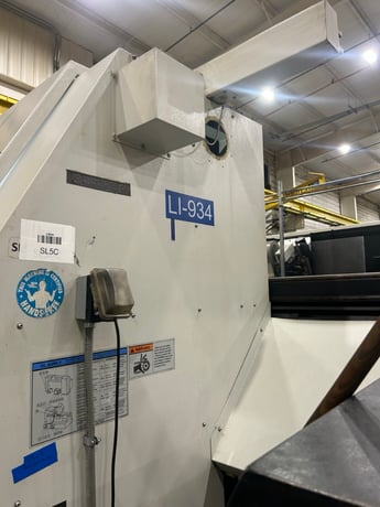 Mazak #Slant-Turn-50N, Cnc Lathe, 31.7" swing, 28" diameter x 81" L max, 750 RPM, 50 HP, 12 tool, tailstock - Image 2