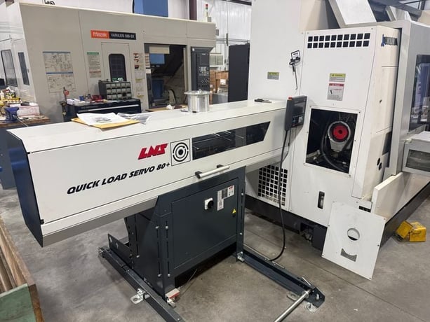 Okuma #LB-3000-EX-II, CNC lathe, 22.8" swing, 16.14" dia., 19.69" lgth, 30 HP, 5000 RPM, LNS Quickload Servo - Image 9