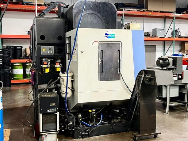 Daewoo Doosan #DMV-4020LS, CNC vertical machining center, 30 automatic tool changer, 40" X, 20" Y, 25" Z - Image 6