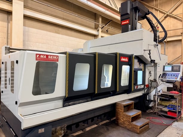 Awea #VP3012HD, Fanuc 0M, 78" X, 47" Y, 30" Z, 6500 RPM, 30 HP, #50, 40 automatic tool changer, 1000 psi thru - Image 10