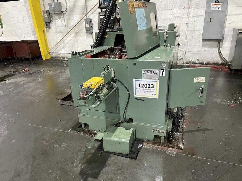 .27" x 2.36" Nakashimada #NP-60, 2-Die 3-Blow Cold Header, 1.97" shank length, 50-200 pieces/min., Impax - Image 1