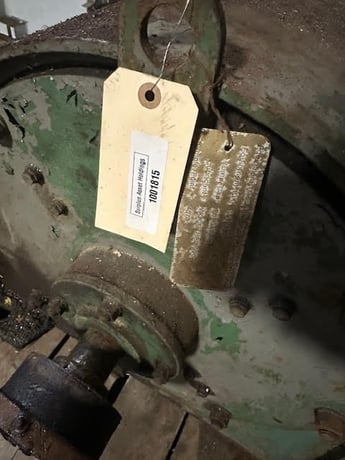 7.8 HP @ 1760 RPM, Falk #703-02B9, enclosed gear drive, 11 RPM out, 159.35:1 ratio - Image 1