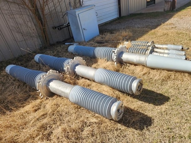 196 KV, ABB, O Plus C, 800 Amps., bushings (Style 196W0800XA) (3 available) - Image 1
