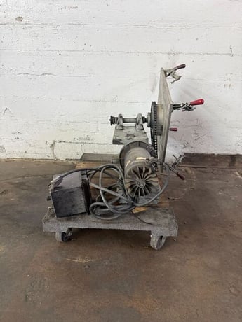 Shop Made, 16" x 16" welding rotary turn table, 120 V., 1-phase - Image 4