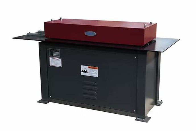 9 Stand, GMC #PL-18HEM, Hemming forming machine, 3/8" hemming width, 21 FPM, 18 gauge - Image 1