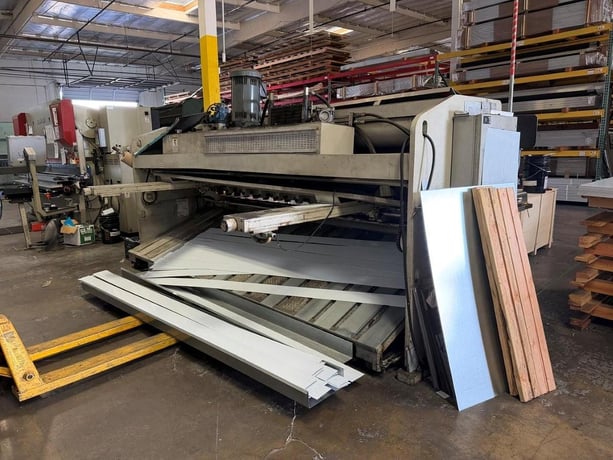1/4" x 12' Accurshear #625012, CNC hydraulic shear, 20 SPM, 36" Back Gauge, Accurshear SC2 Backgauge Control - Image 7