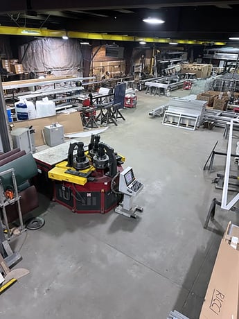 10" x 10" x .4" Tauring #Alpha-200, CNC Angle Bending Roll, (3) Driven Rolls, 19.29" Shaft diameter, 24.1 HP - Image 5