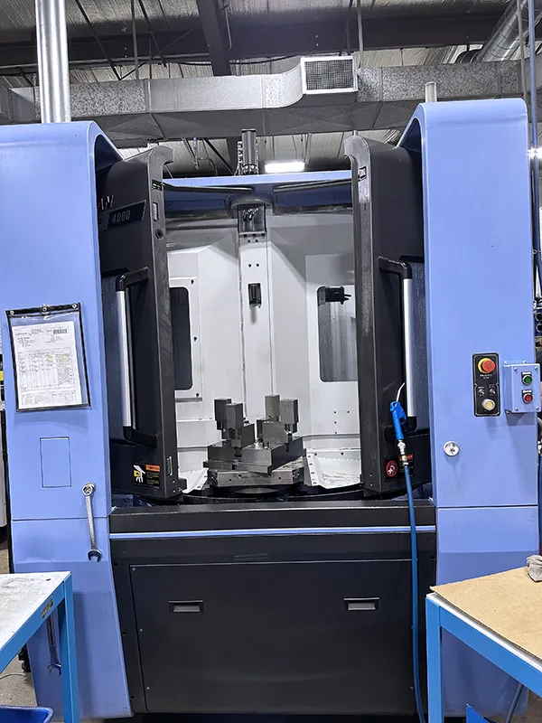 Daewoo Doosan #NHP-4000, Horizontal Machining Center, 22" X, 25.2" Y, 26" Z, 24.8" x 35.4" max Part Size - Image 1