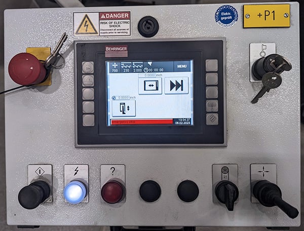 Behringer #LPS-T 3D, Vertical Band Saw, 56-394 FPM, 5.4 HP, 2021 - Image 4