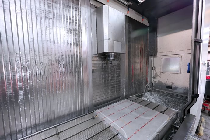 Daewoo Doosan #VCF-850L-II, Vertical Machining Center, 3-Axis, 118" X, 33.4" Y, 31.5" Z, 32.28" x 137.8" - Image 7