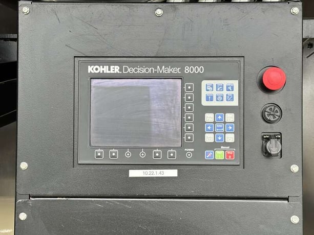 750 KW Kohler #750REZK, Natural gas generator set, 277/480 Volts, 976 hours, 1059 HP @ 1800 RPM, Siemens - Image 8