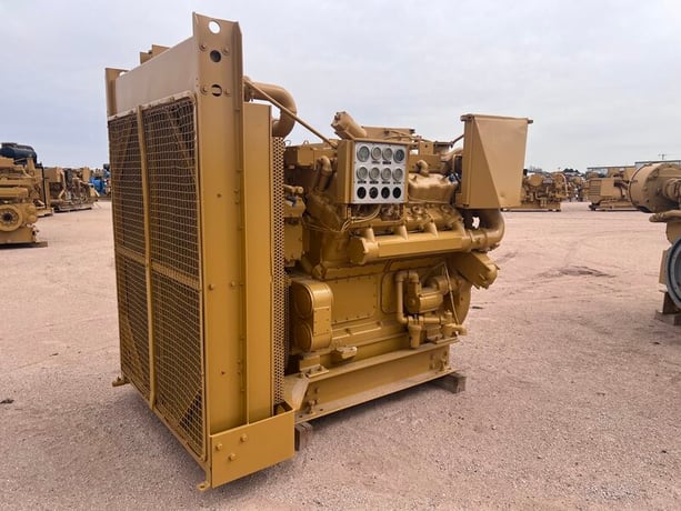 550 BHP Caterpillar #D379PCTA, industrial diesel engine, 1200 pumping - Image 4