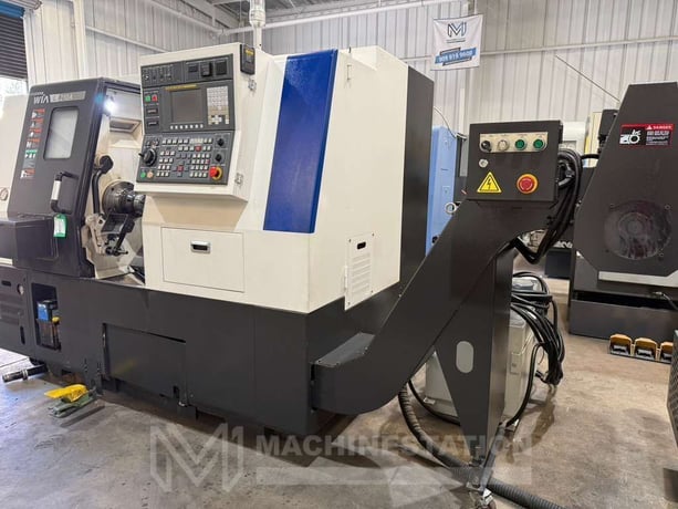 Hyundai Wia #L210A, CNC turning center, 21.7" swing, 8" chuck, 2.6" bar, 13.8" dia., 16.1" lgth, 12 turret - Image 4