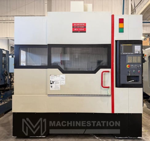 Quaser #MV184-C/12C, CNC vertical machining center, 30 side mount tool changer, 40.1" X, 24" Y, 24" Z, 12000 - Image 1