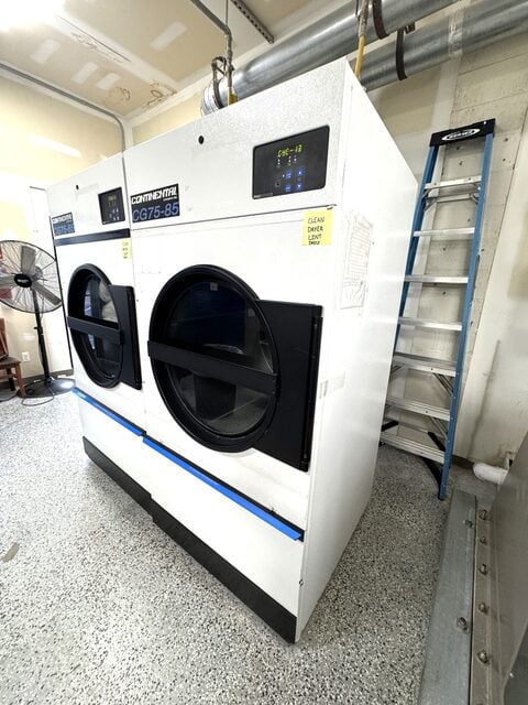75 Lb. Continental Girbau #KT075N, Gas Dryer, 165k BTUH, 2013 (2 available) - Image 1