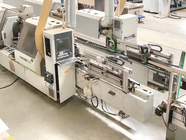 Biesse #Stream-SB2-9.5, Double-Side Sizing & Edgebanding Machine, 60mm thick panel, Sinitra Control, 131 FPM - Image 4