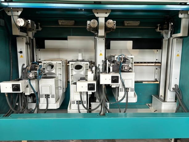 Celaschi #TSA-480/360, Double Side Complete Door Squaring Line, rollers, tenoners - Image 2