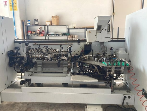 Homag #KFL-610/20/E3, Single Side " Softforming" Squaring and Edge Bander, LH, 2.4" thick panel, 131 FPM - Image 7
