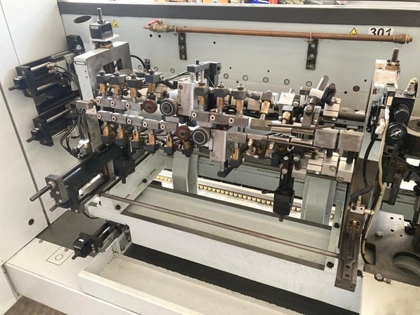 Homag #KFL-610/20/E3, Single Side " Softforming" Squaring and Edge Bander, LH, 2.4" thick panel, 131 FPM - Image 8