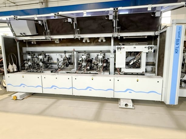 Homag #KFL-610/20/E3, Single Side " Softforming" Squaring and Edge Bander, LH, 2.4" thick panel, 131 FPM - Image 10