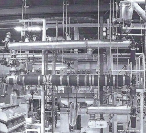 Modular Multistage Continuous Processor Debranner, 8" diameter, 5-Stage, 304 Stainless Steel, Pilot Plant - Image 3