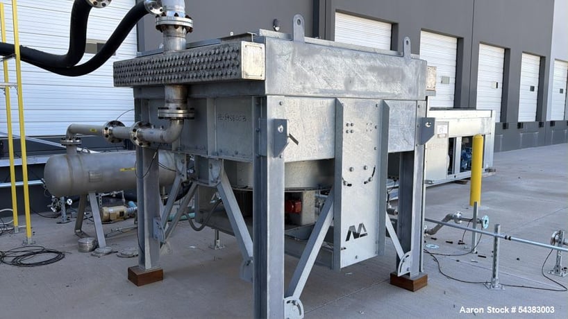 300 sq.ft., 50 psig, Kelvion, Air Cooled Fin Fan Heat Exchanger, Stainless Steel, 2023 - Image 2