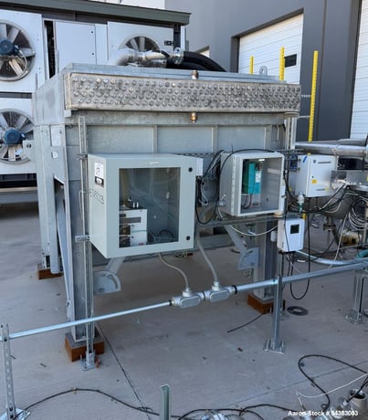 300 sq.ft., 50 psig, Kelvion, Air Cooled Fin Fan Heat Exchanger, Stainless Steel, 2023 - Image 4