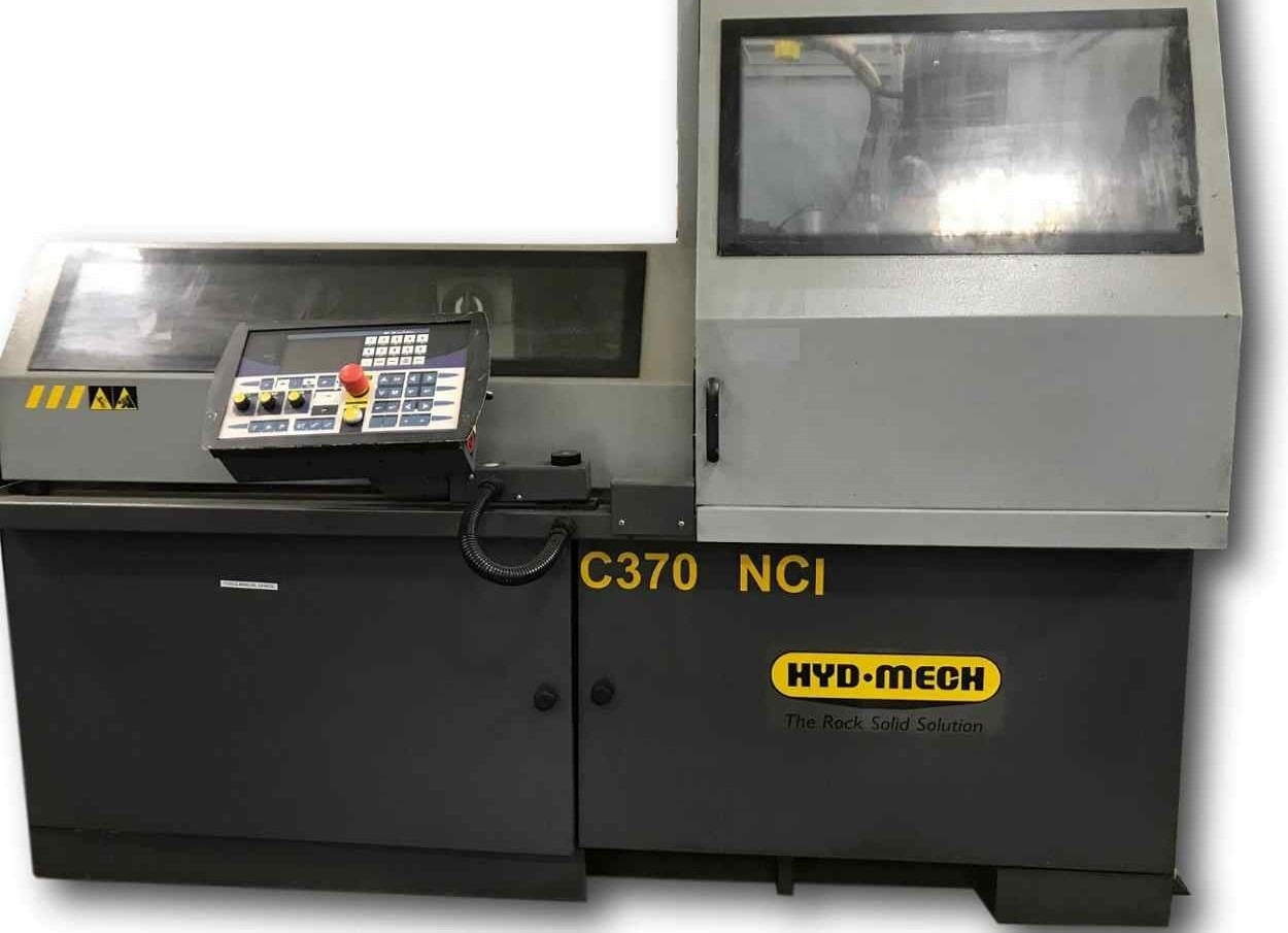 Hydmech #C370-CNCI, cold saw, 14-1/2" blade, 15-150 RPM, 7.5 HP, 2008 - Image 1