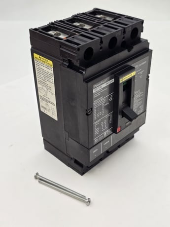 150 Amp, Square D #HDL36150C, Bolt On Circuit Breaker, 3P, 600 VAC, AS IS - Image 1