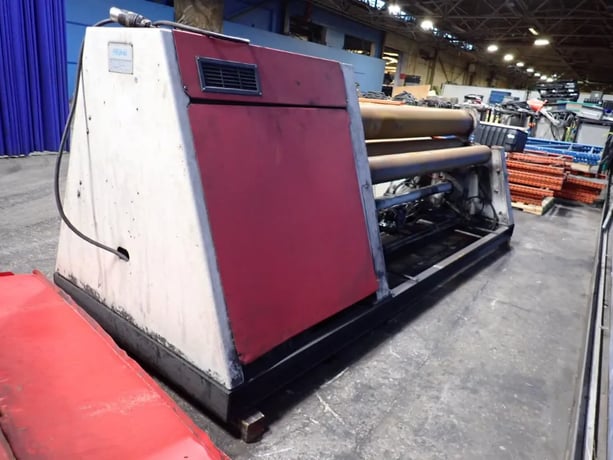 Promau #MCB-2527, Plate Bending Roll, 100", 18 HP, 460 V., 2006 - Image 10