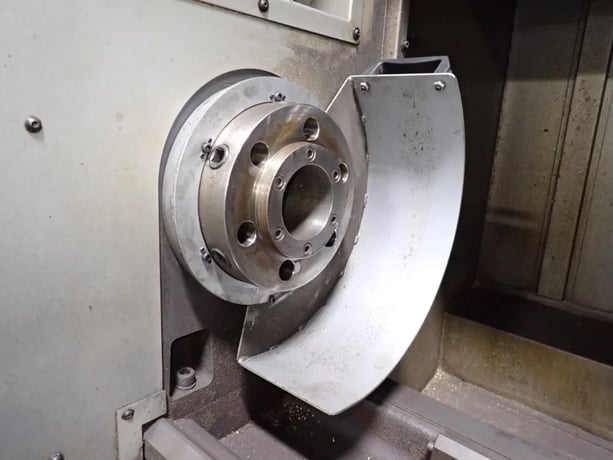 Sharp #2280NC, CNC Lathe, 80" x 22", Fagor Control, 3" bore, 2016 - Image 3