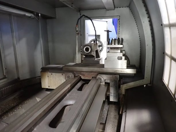Sharp #2280NC, CNC Lathe, 80" x 22", Fagor Control, 3" bore, 2016 - Image 4