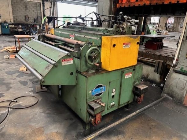 54" Coe Press Equipment, feeder - Image 1