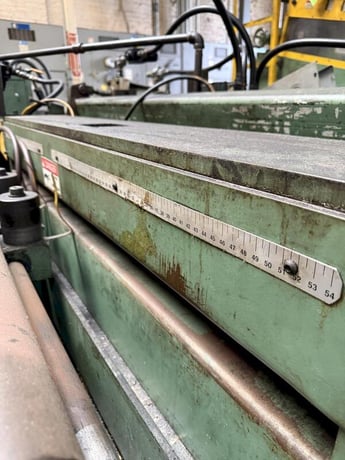 54" Coe Press Equipment, feeder - Image 6