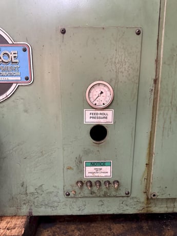 54" Coe Press Equipment, feeder - Image 9