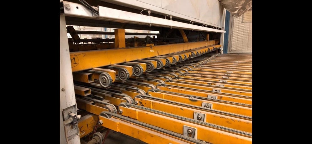 Cefla, Panel & Door Flipper, 137.8" working length x 57.09" width, 1.97"-2.76" panel thickness, 7 HP - Image 3