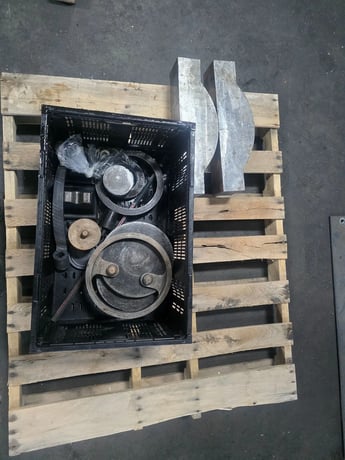 150 Ton, Dake #6-650, H-Frame Shop Press, 16" Ram, 48" between housing, 2007 - Image 6
