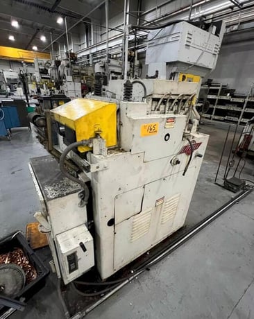 12" x .125" Littell #412-7PDL, 7-roll straightener, entry pinch rolls, automatic lube - Image 2