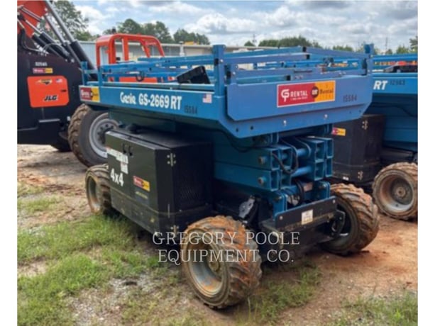 Genie Industries GS2669RT, 460 hours, S/N: GS69F-15584, 2018 - Image 1
