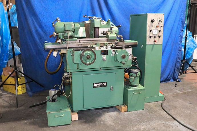 5" x 12" Myford #MG12-HPM, high-precision plain cylindrical grinder, 12" x 1-1/2" x 5" wheel, hydraulic table - Image 1