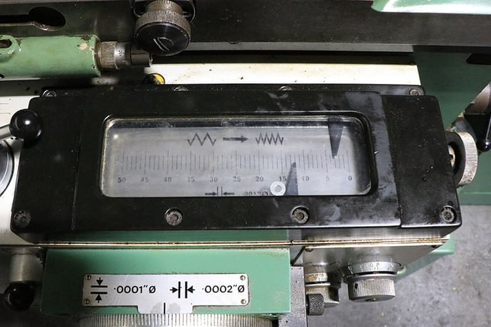 5" x 12" Myford #MG12-HPM, high-precision plain cylindrical grinder, 12" x 1-1/2" x 5" wheel, hydraulic table - Image 6