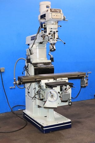 MSC - Vectrax #GS-20V, vertical mill, 10" x50" tbl., 5 HP, 32" X, 17.5" Y, 18" Z, R-8, 70-3600 RPM, 2 halogen - Image 2