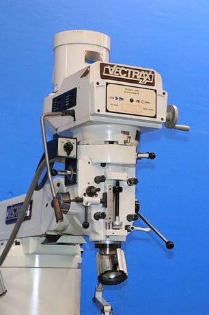 MSC - Vectrax #GS-20V, vertical mill, 10" x50" tbl., 5 HP, 32" X, 17.5" Y, 18" Z, R-8, 70-3600 RPM, 2 halogen - Image 6