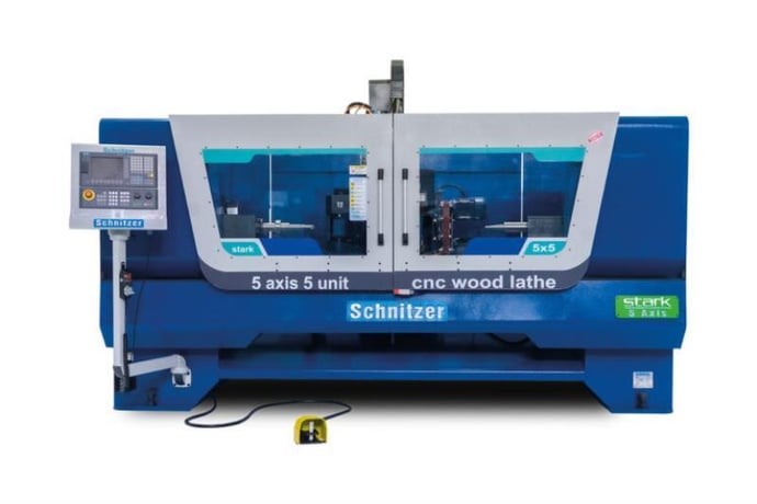 Schnitzer #5X5, multi-axis CNC lathe, programmable Siemens MC 808D, 2026 - Image 1