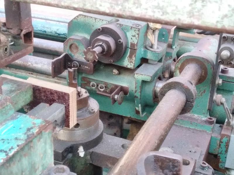 Dodds #FD-36, double end heavy duty french type dovetail machine, pneumatic clamping & automatic lube, 1981 - Image 6
