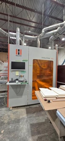 Holz-Her #Evolution, CNC vertical machining center, 126" X, 36" Y, 2" Z, HSK F63, 6 ATC, 2021 - Image 2