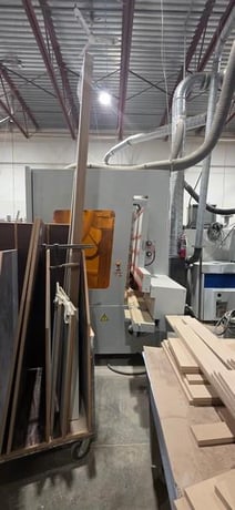 Holz-Her #Evolution, CNC vertical machining center, 126" X, 36" Y, 2" Z, HSK F63, 6 ATC, 2021 - Image 3
