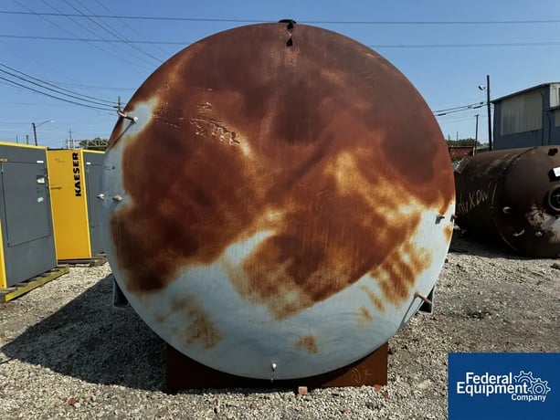 5,000 gallon Pfaudler #CH-5000, Horizontal Glass-Lined Chemstore Receiver Tank, 30 psi, 102" diameter x 128" - Image 6